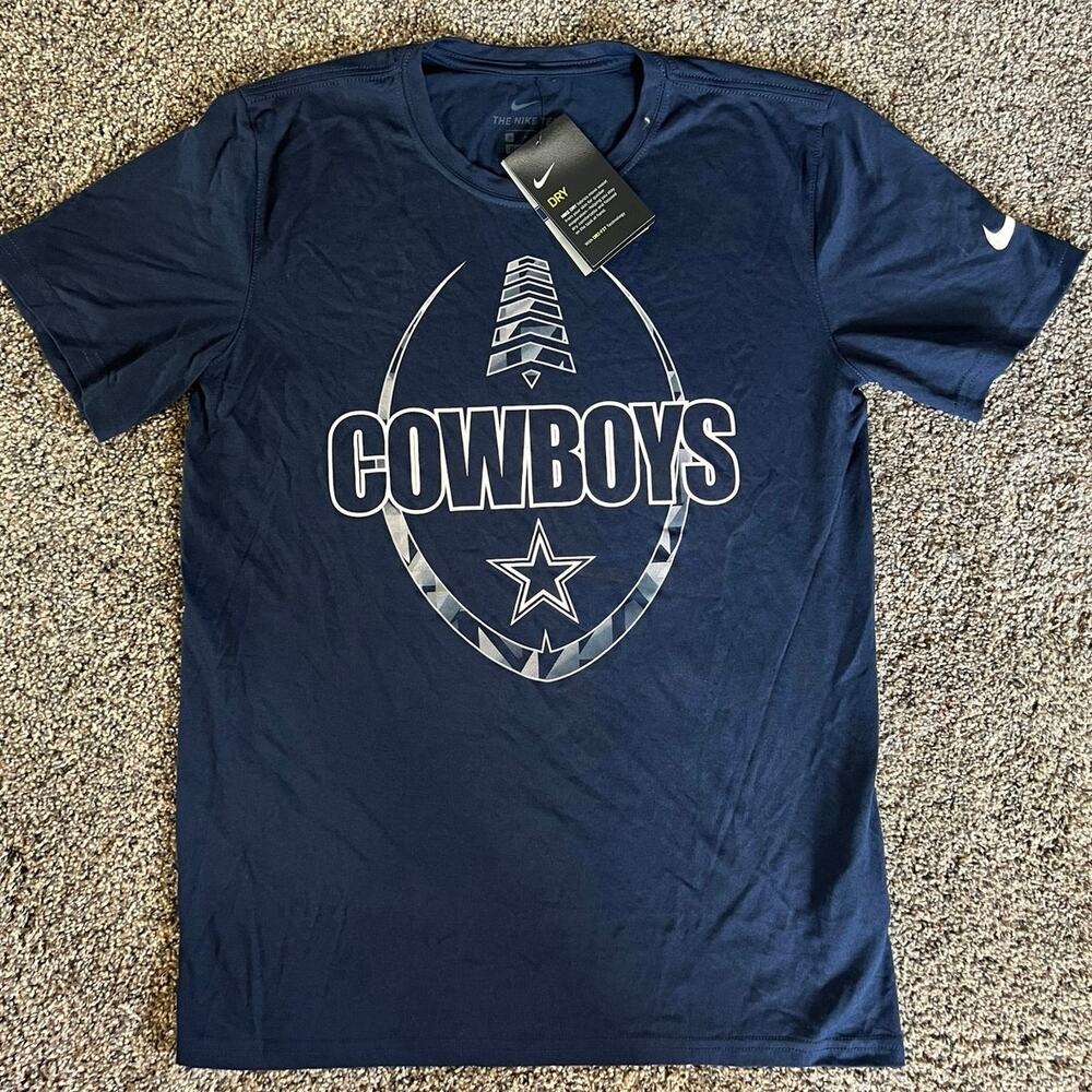 Nike NFL Dallas Cowboys Small Blue T-Shirt (NWT)